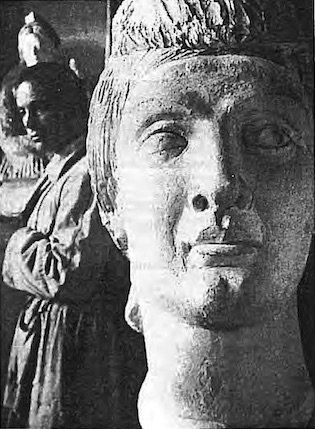 Marino Marini nello studio