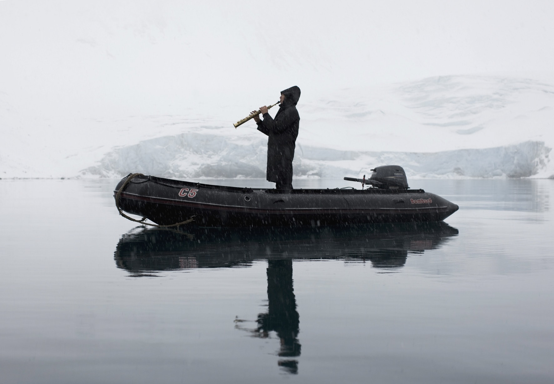 David Rothenberg, Svalbard, 2009, crediti fotografici Andrea Galvani. Courtesy David Rothenberg