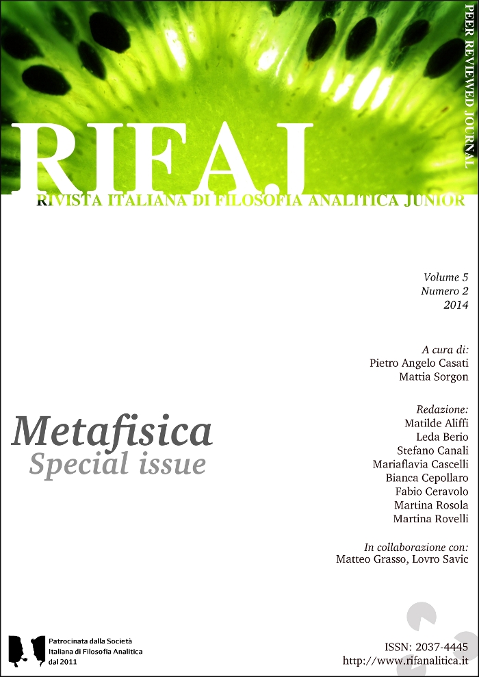 					Visualizza V. 5 N. 2 (2014): Metafisica
				