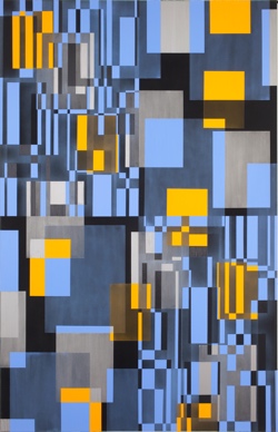 Cover Image of 'Interfaces,' Issue 7: Marianne Therese Grønnow, 'Light. Dusk. Darkness,' 2012, acrylic on canvas, 145 x 225 cm – By kind permission of the Artist – https://mariannegroennow.com