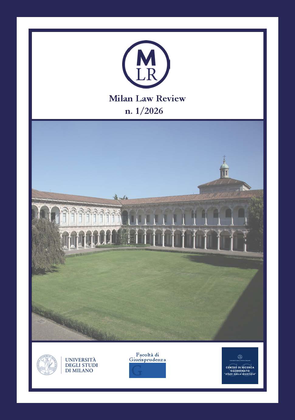 					Visualizza V. 7 N. 1 (2026): Milan Law Review
				