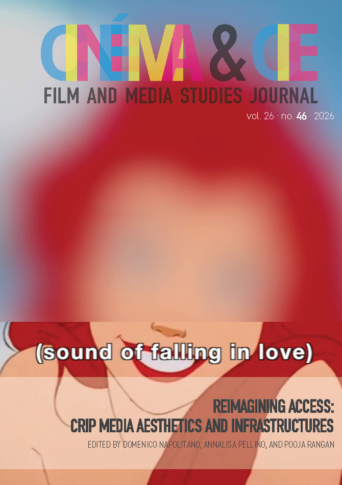 					View Vol. 26 No. 46 (2026): Reimagining Access: Crip Media Aesthetics and Infrastructures
				